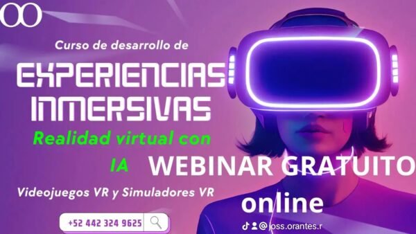 Curso presencial Experiencias inmersivas VR